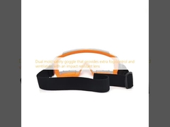 نظارات أمان مزدوجة للقالب توفر سيطرة إضافية على الضباب والتهوية مع عدسة مقاومة للصدمة