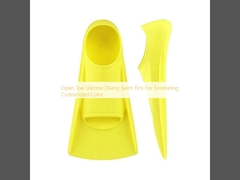 أظافر مفتوحة السيليكون الغوص السباحة الأجنحة للغوص اللون المخصص